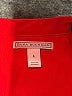 Dana Buchman 100% Polyester Red Short Sleeve Blouse Size L - photo 7