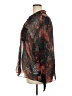 Tuckernuck 100% Viscose Floral Black Long Sleeve Blouse Size XXL - photo 5