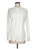 Ann Taylor Ivory Long Sleeve Button-Down Shirt Size 6 - photo 1