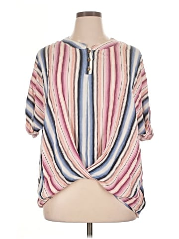 AVLN Studio Short Sleeve Blouse (view 1)