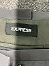 Express 100% Polyester Solid Black Dress Pants Size 6 - photo 7