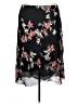 I.N. Studio 100% Polyester Floral Black Casual Skirt Size 2X - photo 1