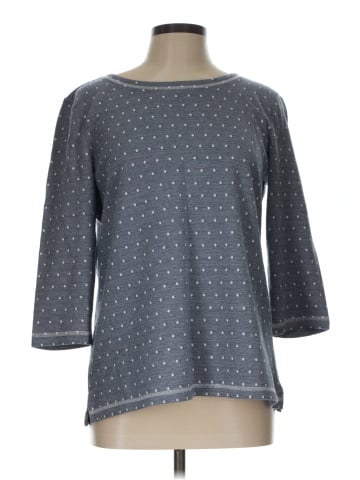 T by Talbots 3/4 Sleeve Top (view 1)