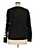 Divided by H&M 100% Cotton Graphic Black Pullover Sweater Size XL - photo 2