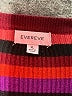 Evereve Stripes Burgundy Pullover Sweater Size XL - photo 7