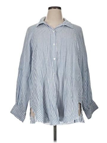 Festi 3/4 Sleeve Button-Down Shirt (view 1)