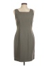 Assorted Brands 100% Polyester Solid Gray Casual Dress Size 6 - photo 1