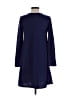 Architect Solid Blue Casual Dress Size S - photo 2