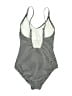 Kona Sol Houndstooth Gray One Piece Swimsuit Size S - photo 2