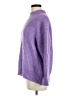 Zara Solid Purple Turtleneck Sweater Size M - photo 5