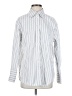 Gap Stripes White Long Sleeve Button-Down Shirt Size S - photo 1