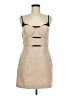 Fab'rik Metallic Tan Cocktail Dress Size M - photo 1