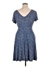Kaileigh Blue Casual Dress Size XL - photo 2