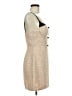 Fab'rik Metallic Tan Cocktail Dress Size M - photo 4