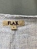 Flax 100% Linen Blue Long Sleeve Blouse Size 14 (L) - photo 7