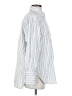 Gap Stripes White Long Sleeve Button-Down Shirt Size S - photo 4