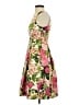 Eliza J 100% Polyester Floral Green Cocktail Dress Size 2 - photo 5