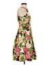 Eliza J 100% Polyester Floral Green Cocktail Dress Size 2 - photo 4