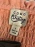 Como Vintage 100% Polyester Pink Long Sleeve Blouse Size S - photo 7