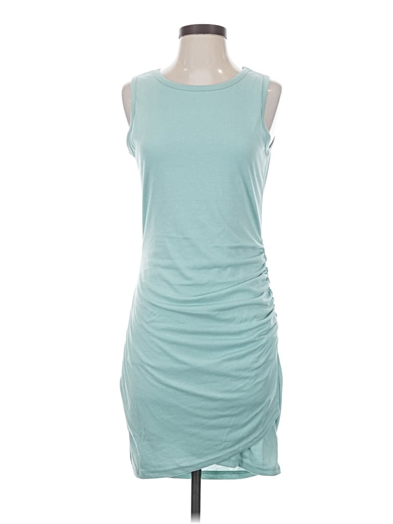 Pre-owned Btfbm Casual Dress In Teal