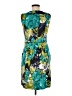 En Focus Studio Print Green Cocktail Dress Size 8 - photo 2