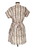 Blush 100% Polyester Paisley Ivory Casual Dress Size L - photo 2