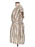 Blush 100% Polyester Paisley Ivory Casual Dress Size L - photo 5
