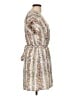 Blush 100% Polyester Paisley Ivory Casual Dress Size L - photo 4