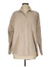 Zara Tan 3/4 Sleeve Button-Down Shirt Size M - photo 1