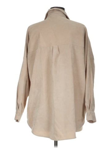 Zara 3/4 Sleeve Button-Down Shirt (view 2)