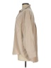 Zara Tan 3/4 Sleeve Button-Down Shirt Size M - photo 5