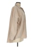Zara Tan 3/4 Sleeve Button-Down Shirt Size M - photo 4