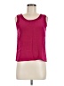 Neiman Marcus 100% Silk Pink Sleeveless Top Size M - photo 1