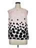 Elle 100% Rayon Pink Sleeveless Blouse Size XL - photo 1