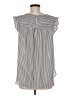 Ann Taylor LOFT 100% Polyester Gray Sleeveless Blouse Size M - photo 2