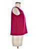 Neiman Marcus 100% Silk Pink Sleeveless Top Size M - photo 4