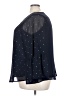 Roz & Ali Polka Dots Blue 3/4 Sleeve Blouse Size 3X - photo 5