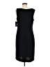 Dana Buchman 100% Polyester Solid Black Cocktail Dress Size 8 - photo 2
