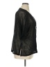 JM Collection 100% Polyester Black Cardigan Size XL - photo 4
