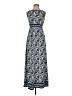 Max Studio Paisley Blue Casual Dress Size XS - photo 1