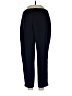J.Crew Factory Store 100% Polyester Solid Black Casual Pants Size 12 - photo 2