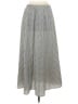 Max Studio Stripes Gray Casual Skirt Size S - photo 2