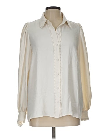 Ann Taylor Long Sleeve Blouse (view 1)