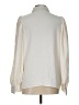 Ann Taylor 100% Polyester Color Block Ivory Long Sleeve Blouse Size L - photo 2