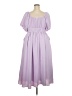 Torrid 100% Polyester Purple Casual Dress Size 2X Plus (2) - photo 2