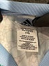 Adidas 100% Polyester Floral Blue Track Jacket Size 16 - photo 3