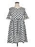Unbranded Polka Dots White Casual Dress Size XL - photo 1