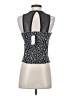 Maeve by Anthropologie Silver Black Sleeveless Top Size S - photo 2