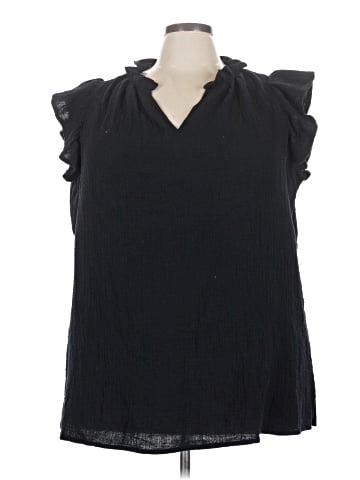 Belle By Kim Gravel Sleeveless Blouse (view 1)