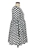 Unbranded Polka Dots White Casual Dress Size XL - photo 4